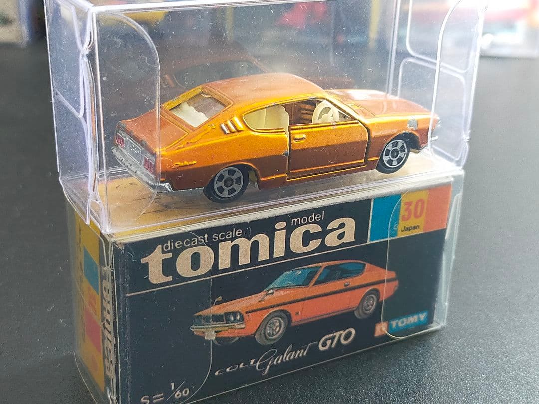 香港 トミカ コルト ギャラン GTO 黒箱 コピー箱 1B 香港製