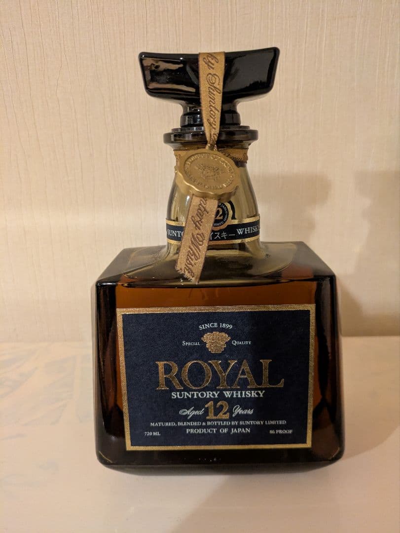 【終売品】サントリーローヤル12年ブルーラベル 箱なし9,000円→8,000円