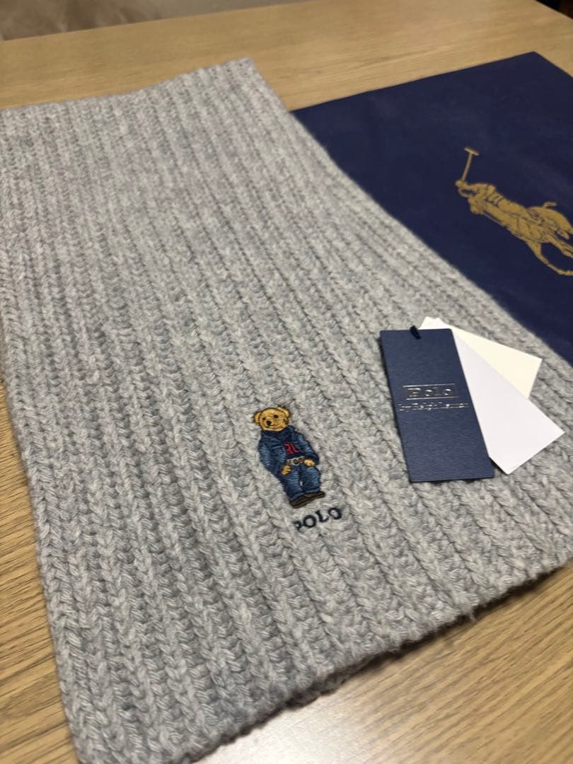 Polo by Ralph Lauren グレー マフラー