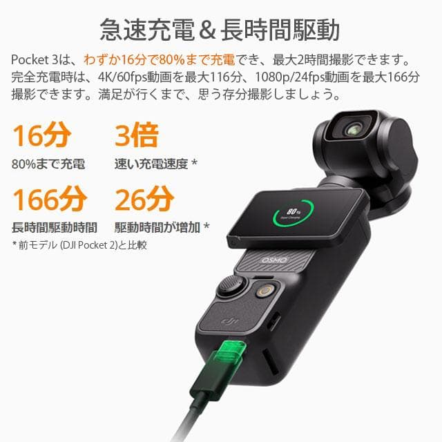 f*n様 DJI Osmo Pocket 3 本体