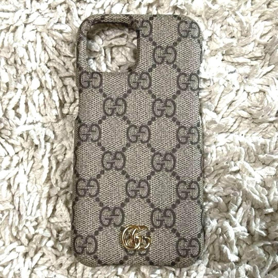 GUCCI グッチ　iPhone15 ケース　スマホケース　GG柄　G114