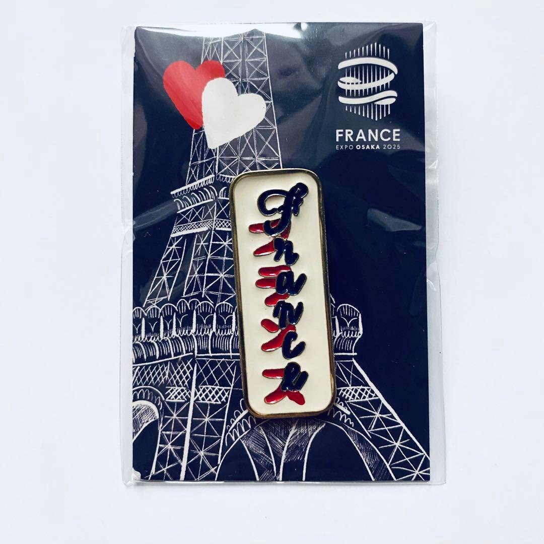 万博 フランス ピンバッジ
