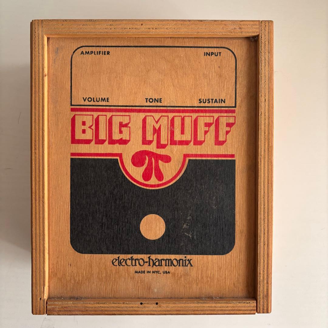 エフェクターelectro-harmonix BIG MUFF 木箱モデル