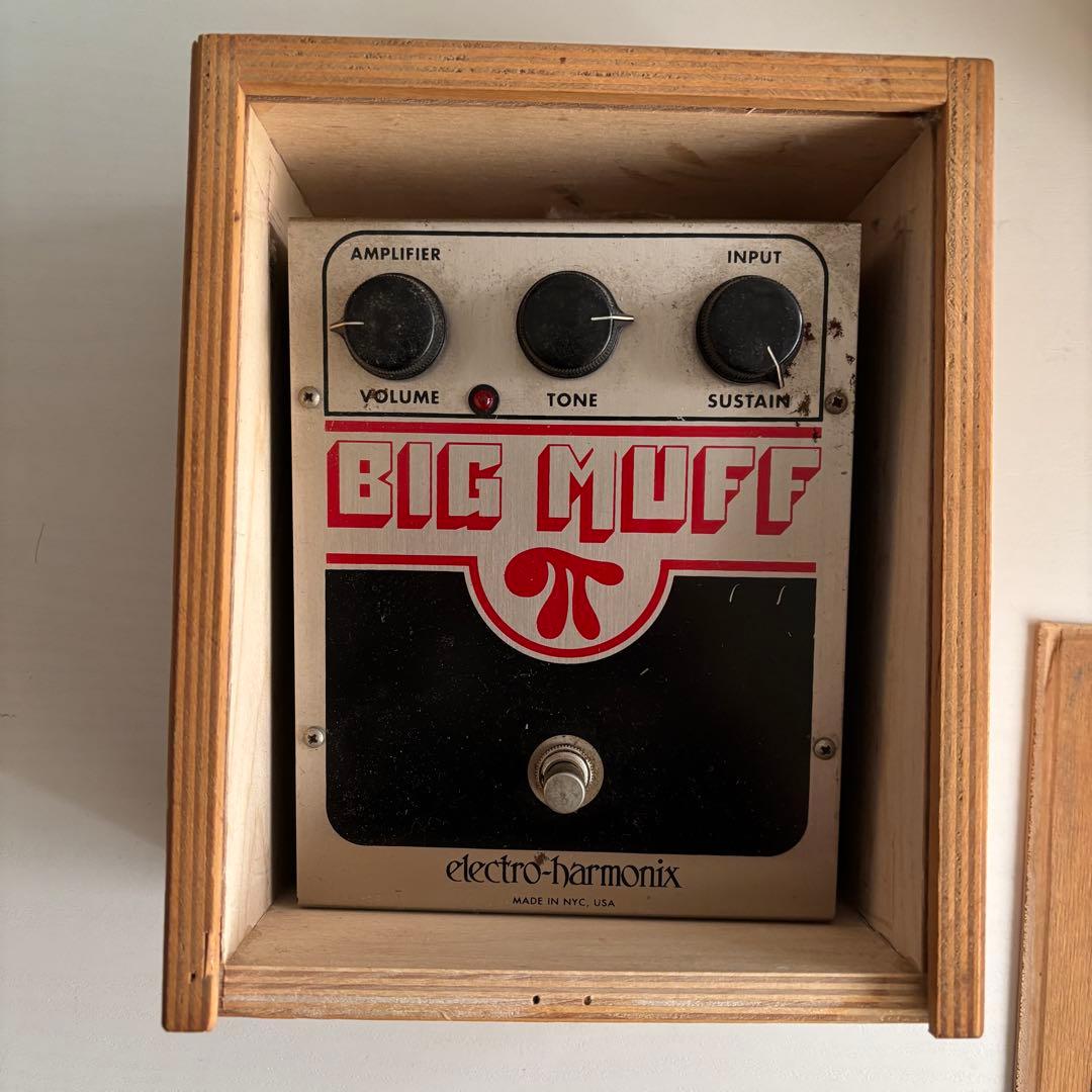 エフェクターelectro-harmonix BIG MUFF 木箱モデル
