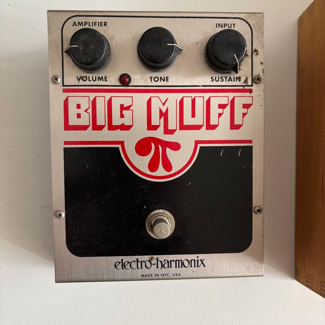 エフェクターelectro-harmonix BIG MUFF 木箱モデル