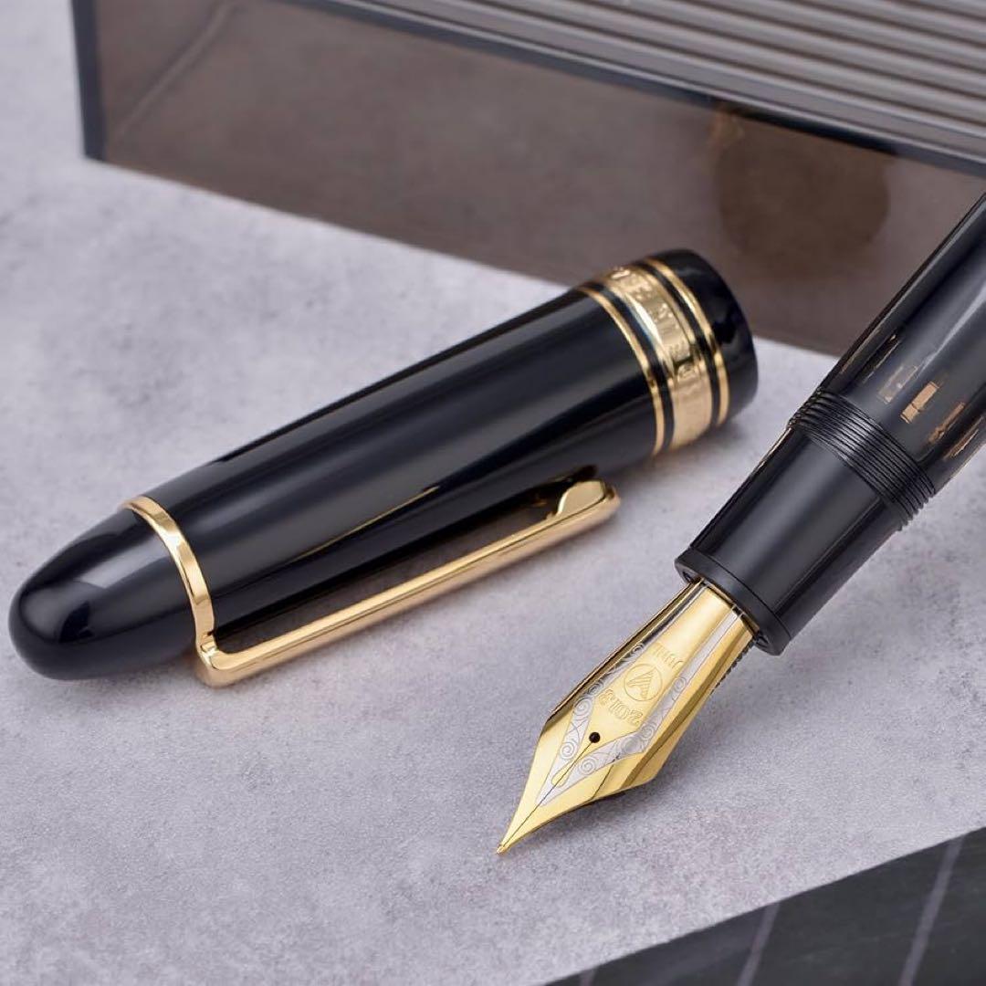 最終値下げ！ 万年筆　元値12000円　カスタム74 似　モンブラン　似　吸入式