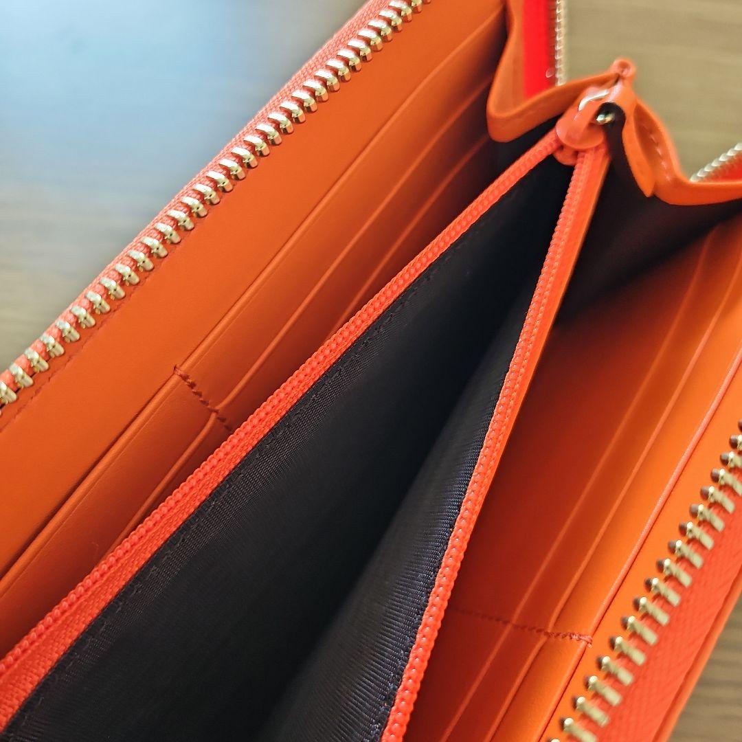 【29,000円→24,000円】GUCCI オレンジ GGパターン 長財布