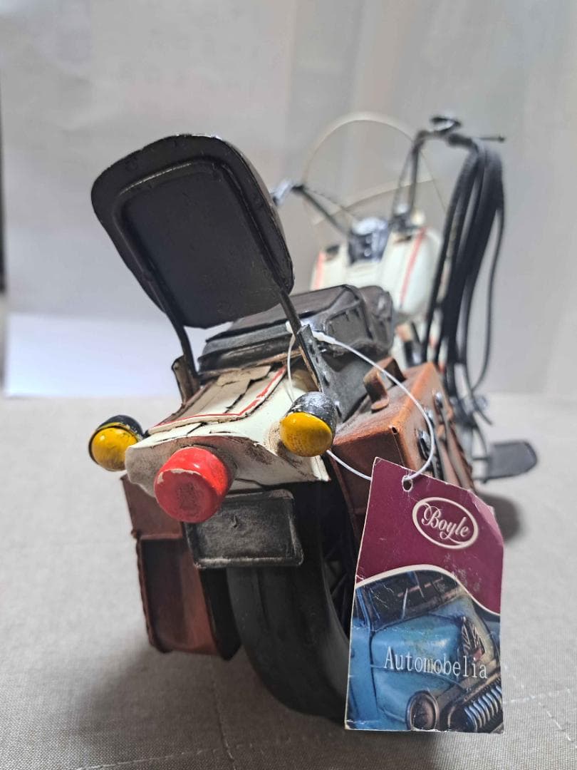 【ヴィンテージ】Harley-Davidson ブリキ レトロバイク模型