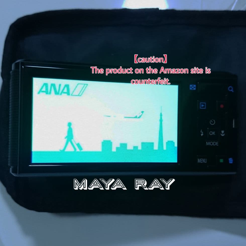 【激レア】ANA ペンタックス コンパクトデジタルカメラ Optio LS465