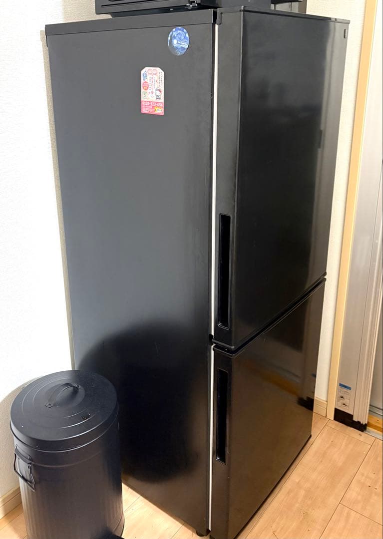 Nitori 冷蔵庫 NTR-140BK (ブラック)