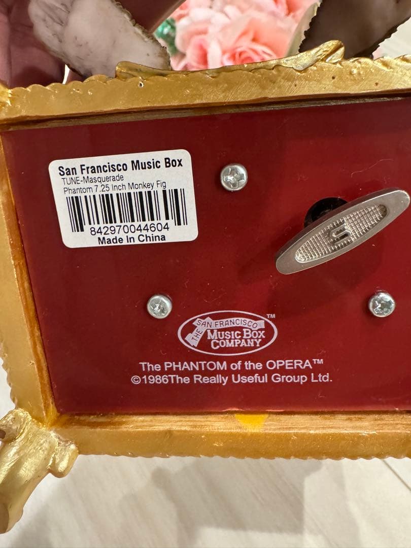 ♡ファントムオブオペラ　猿のオルゴール　music box♡オペラ座の怪人