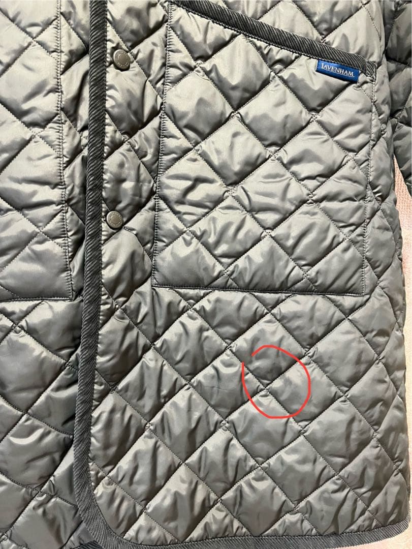 【美品】ラベンハム　ミックフィールド コート