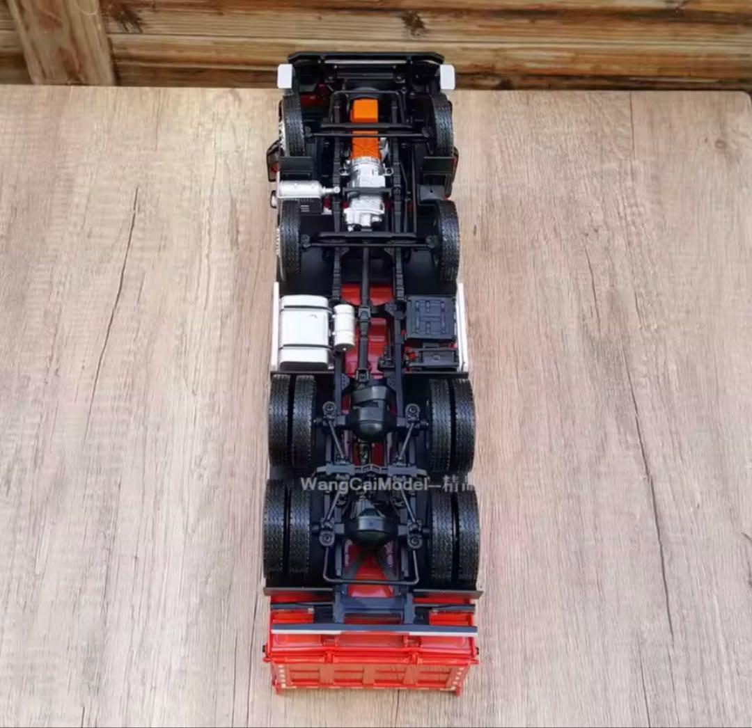 1:24 スケール Foton Auman Kunlun ダンプトラック モデル