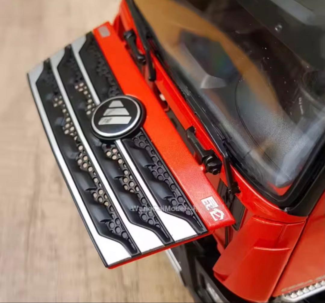 1:24 スケール Foton Auman Kunlun ダンプトラック モデル