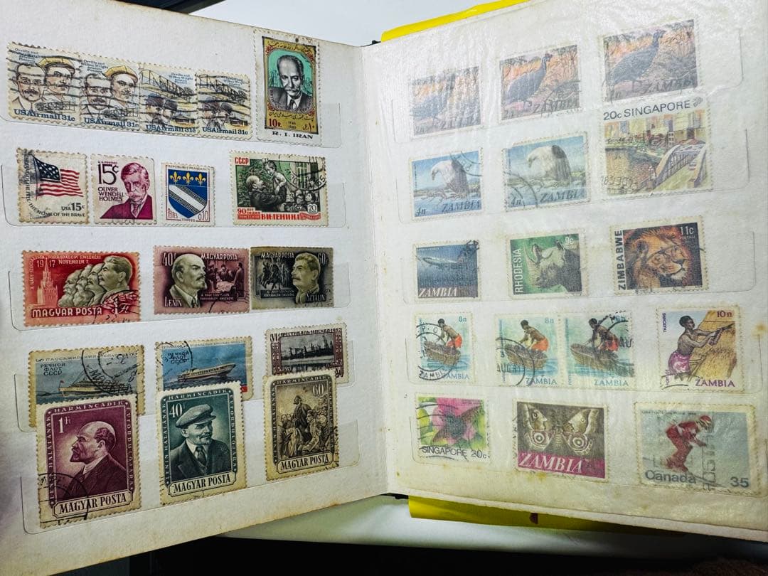 切手アルバム 多国籍コレクション