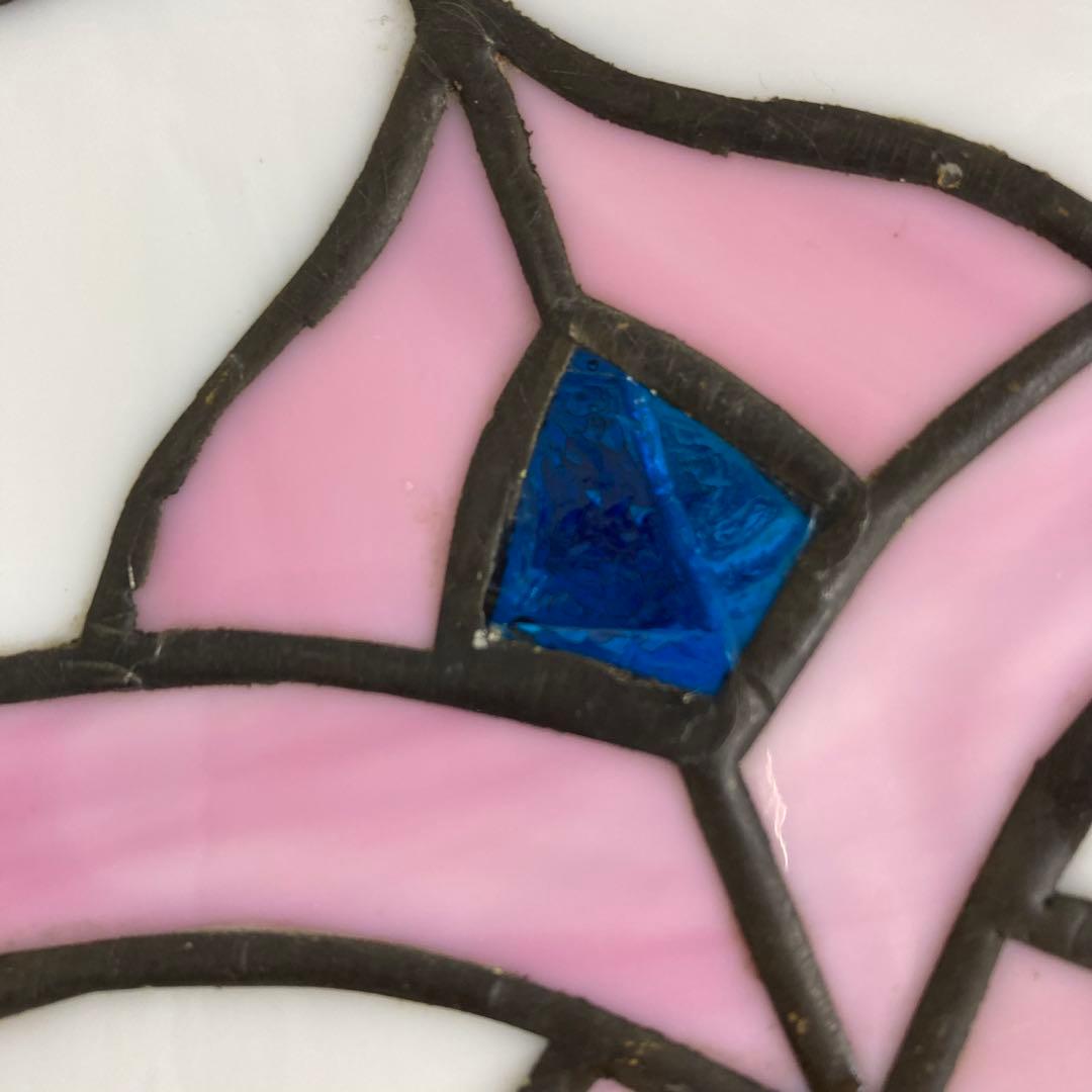 A281-53 アンティーク ステンドグラス吊り下げ照明器具 吊り下げランプ