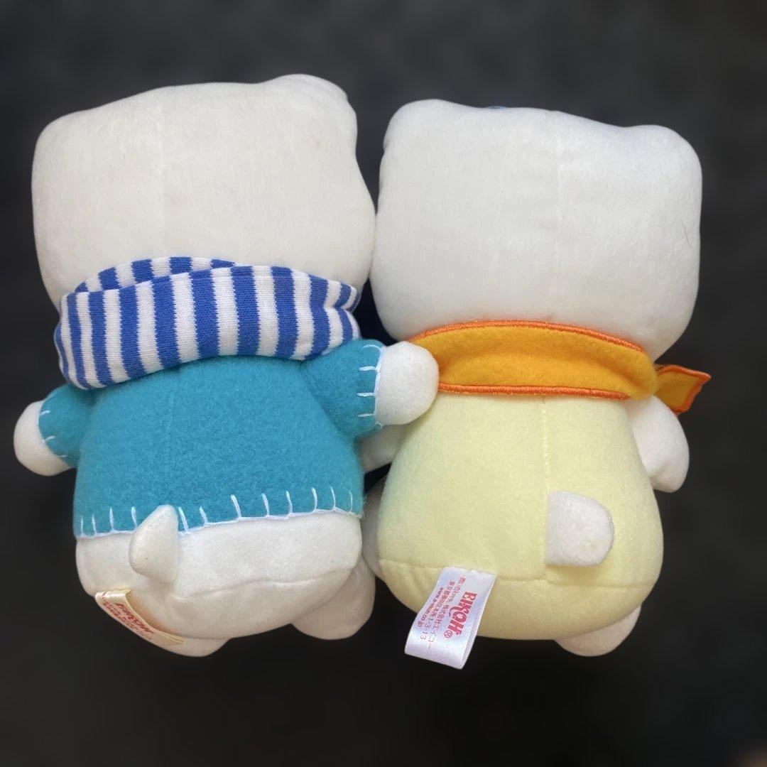 発送日注意【ハローキティ】ぬいぐるみセット00年〜02年製　エイコー社