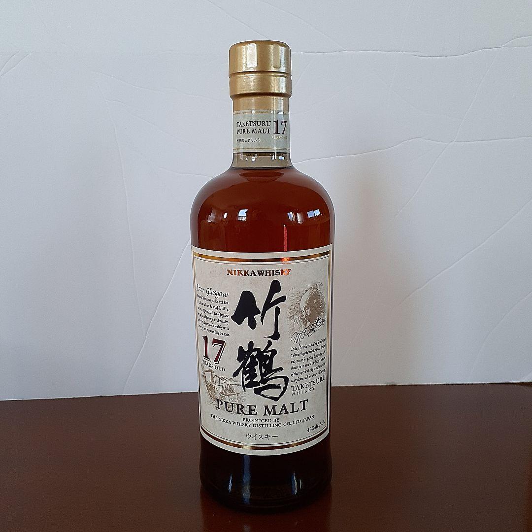 ニッカウヰスキー 竹鶴 17年 ピュアモルト 700ml