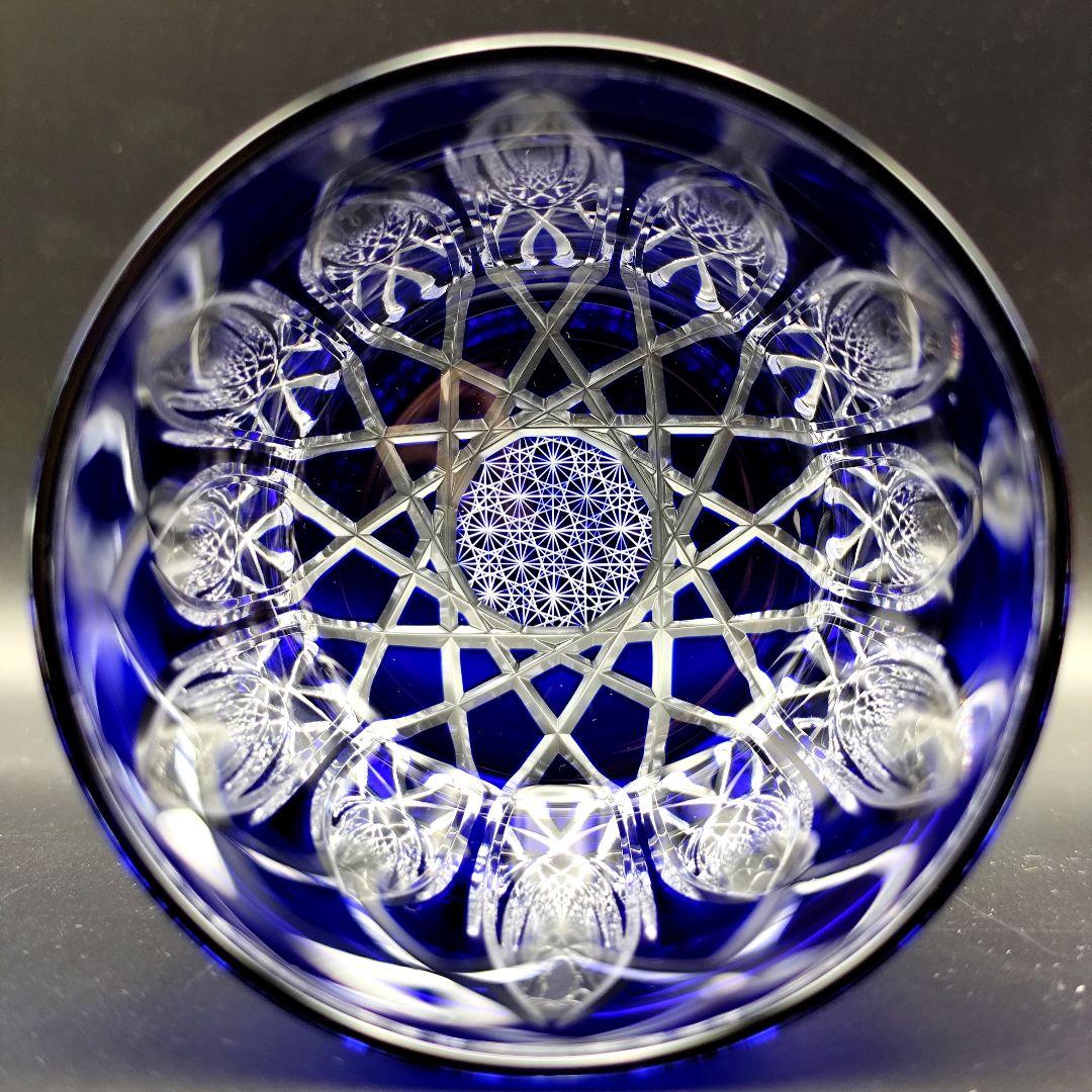 定価77000円？美品 江戸切子 華硝 ロックグラス（切子、江戸切子、薩摩切子）