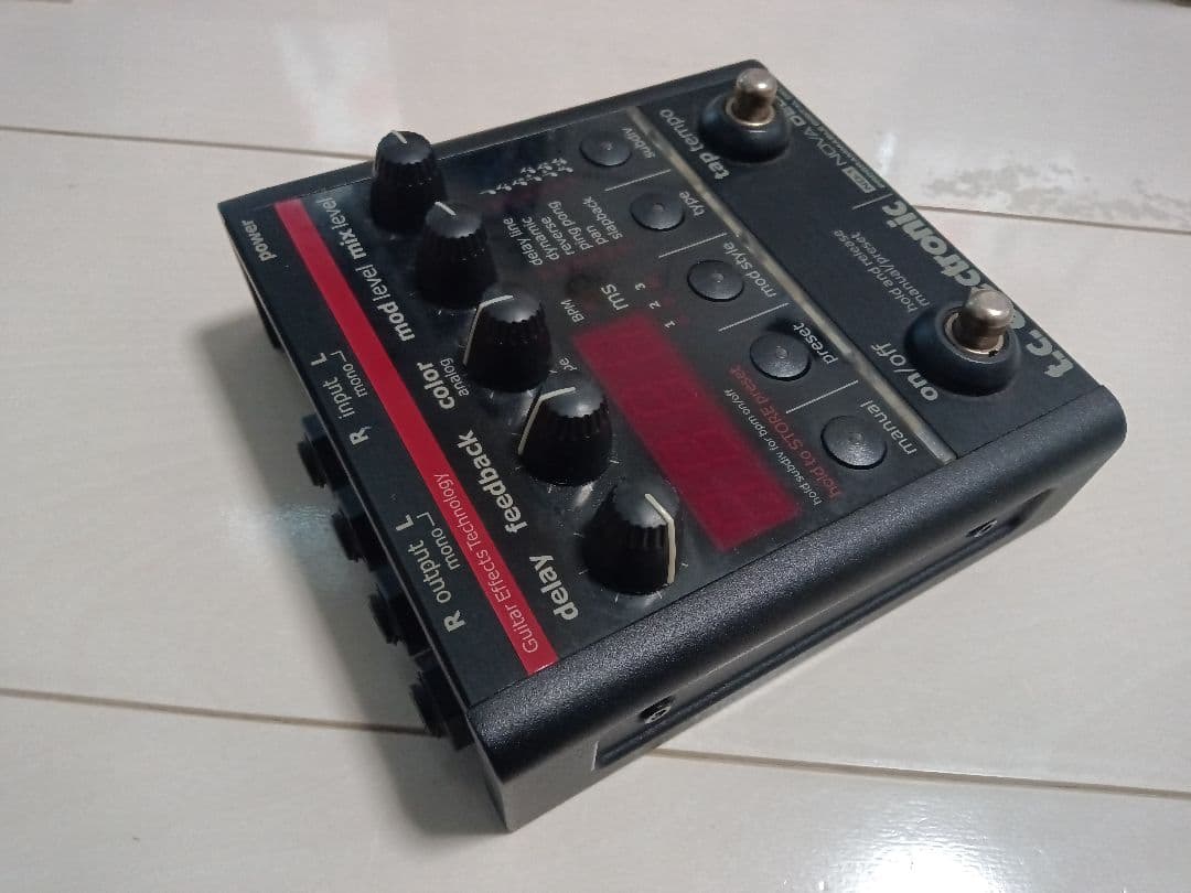 ギター t.c. electronic ND1 NOVA DELAY