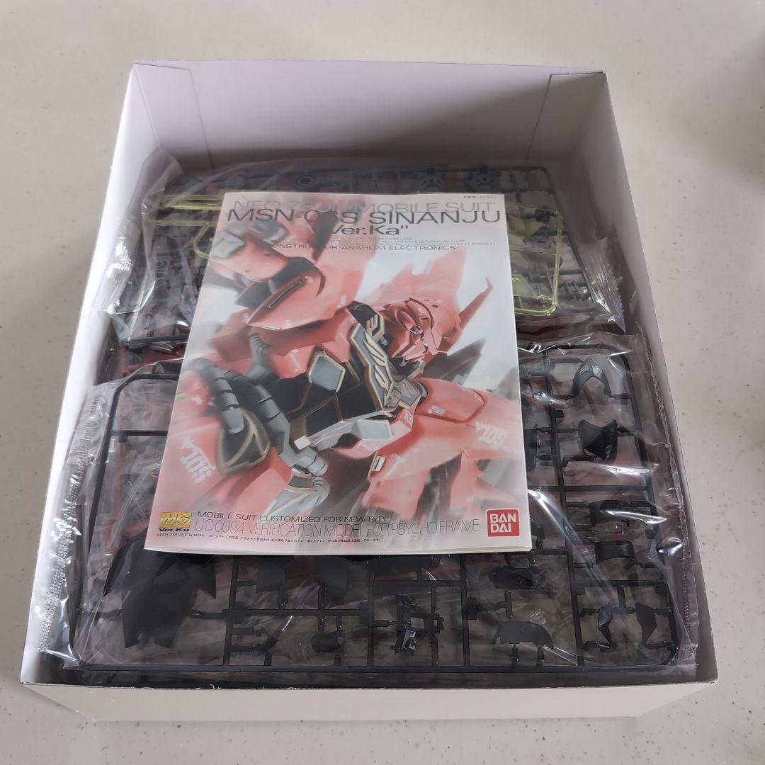 ガンプラ 1/100 MG Ver.Ka シナンジュ 非売品バズーカ付属