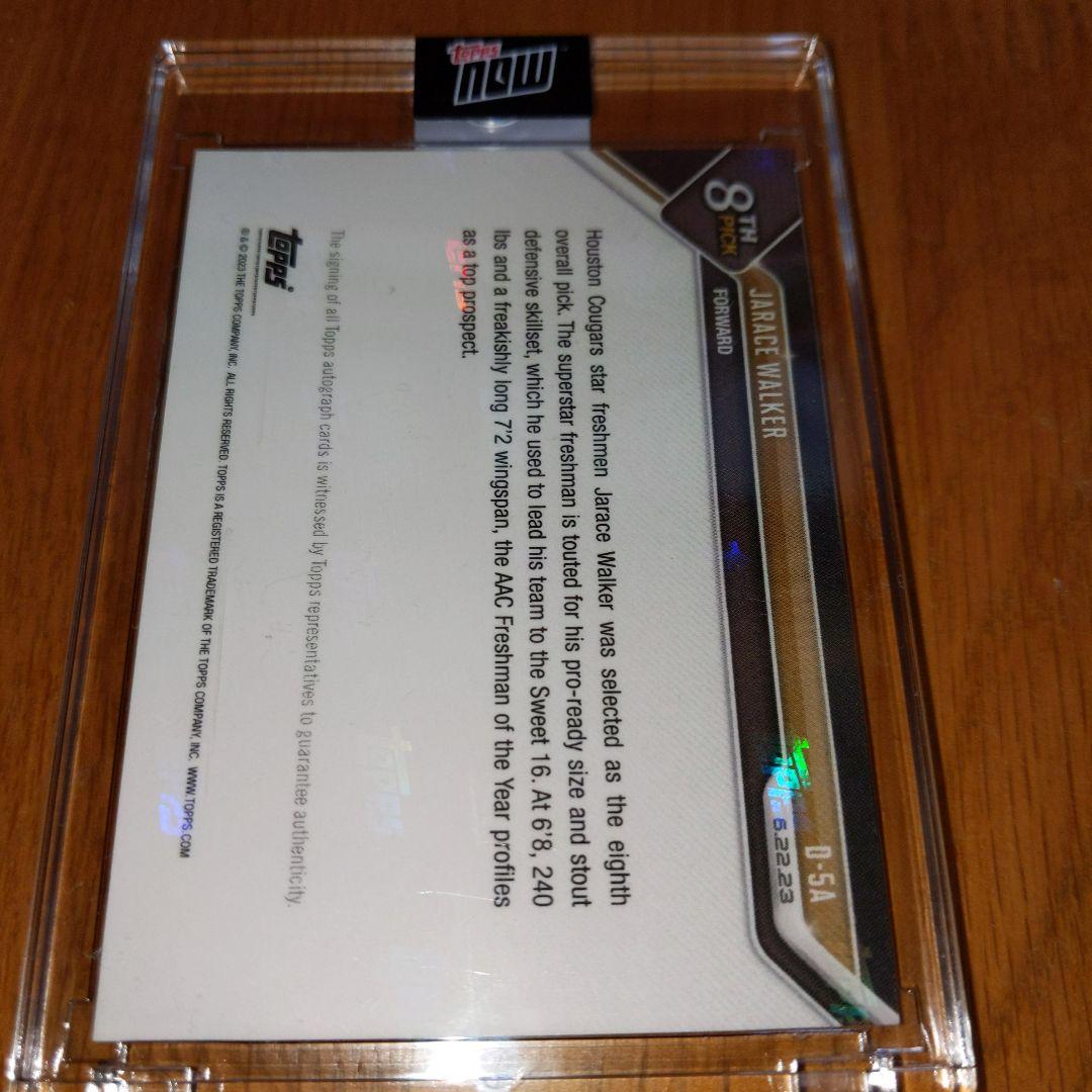 その他 2023 topps now jarace walker auto 42/99