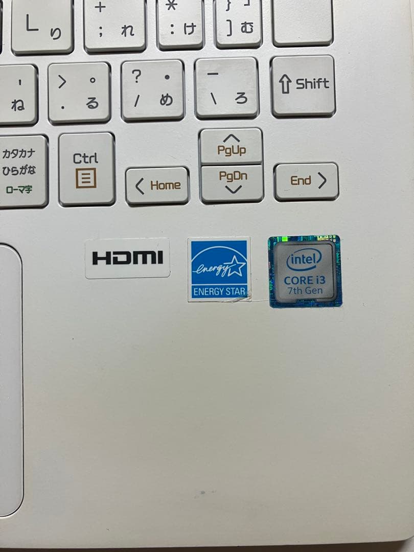 gram ノートPC Intel Core i3 7th Gen