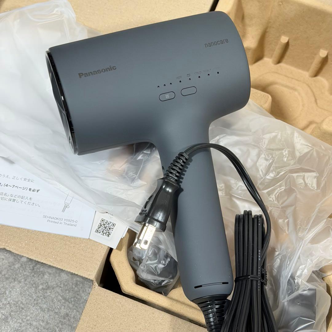 Panasonic ヘアドライヤー ナノケア EH-NA0K チャコールブラック