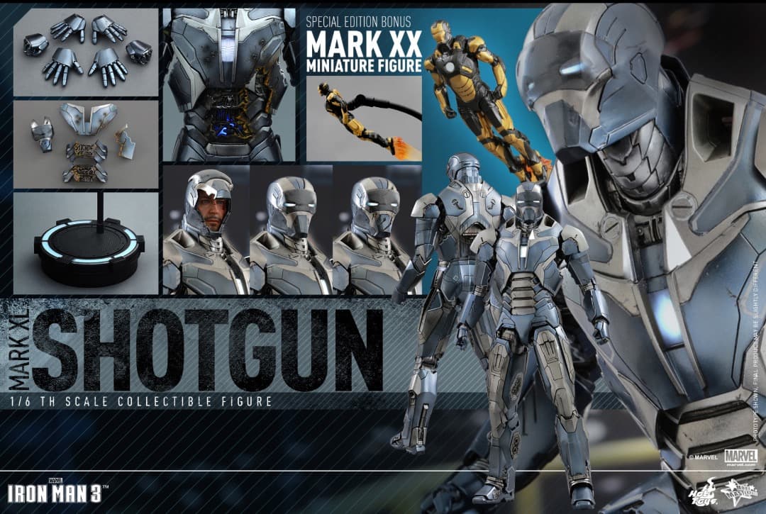 ホットトイズ アイアンマン3 マーク40 ショットガン ボーナス A-04