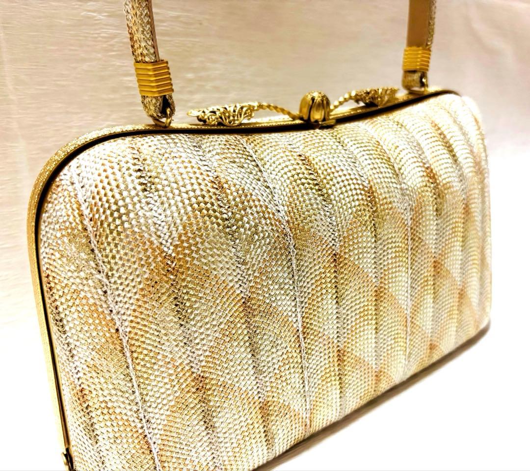 専用♡ 西陣織　帯地使用　フォーマル用　日本製　高級　草履・バッグ　2点セット