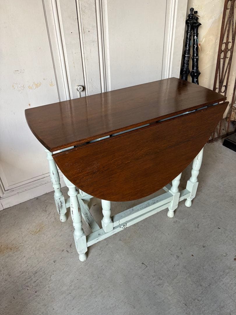 オーク　バタフライテーブル/ペイント