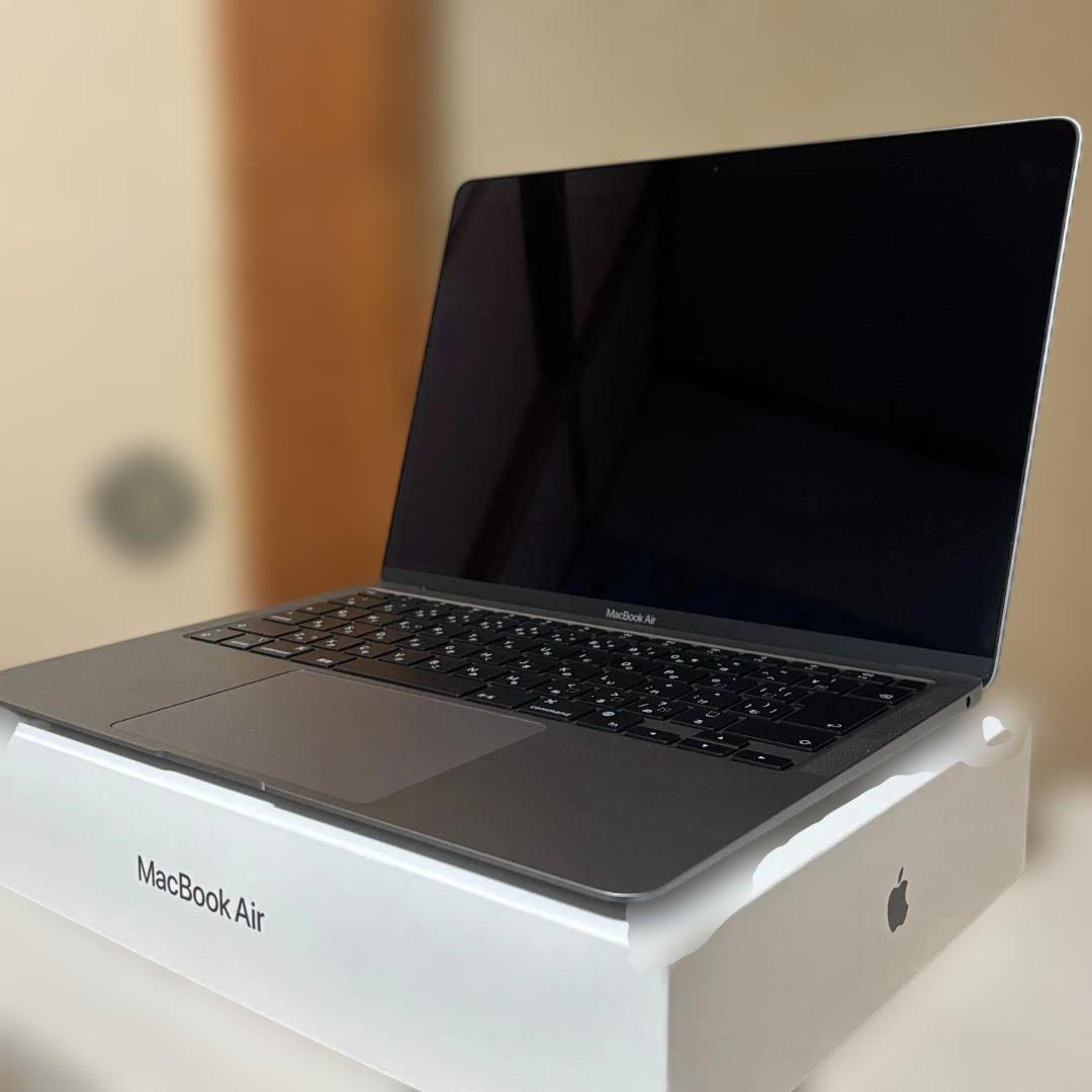 【美品】 Macbook Air M1 充電回数少なめ　充電器ケーブル付