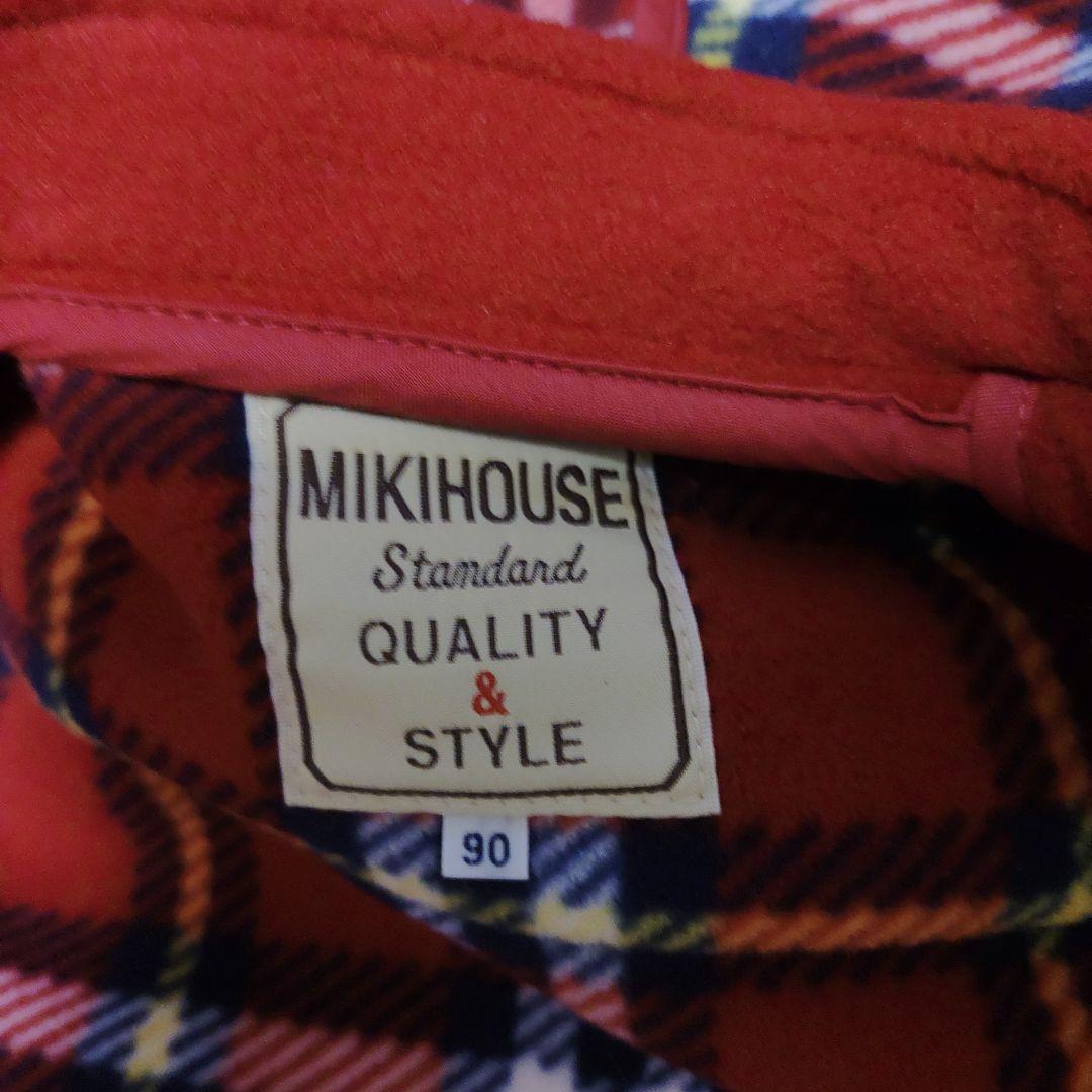 ミキハウス　ダッフルコート　90センチ