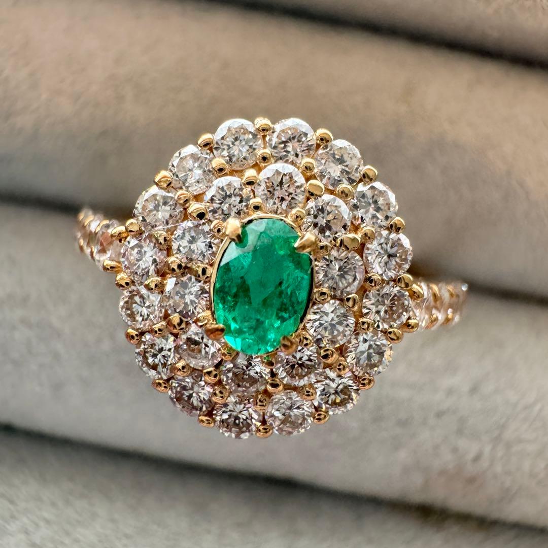 セール価格【新品特価】 天然 ブラジル産 パライバトルマリン k18 リング