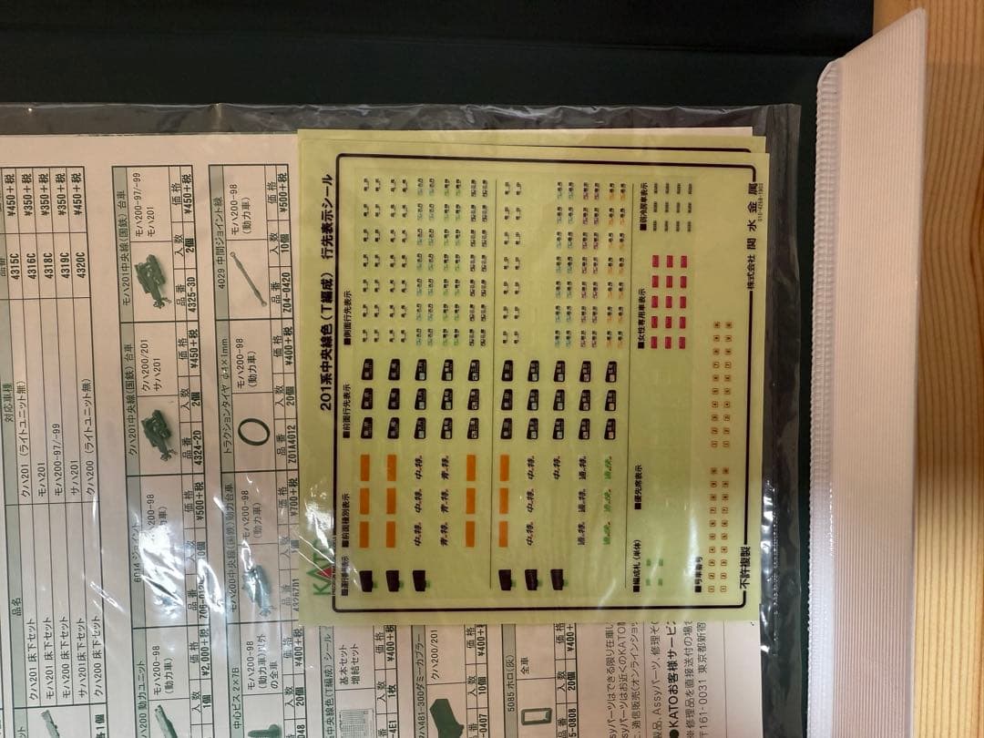 KATO 201系 中央線カラー Nゲージ 6両編成セット