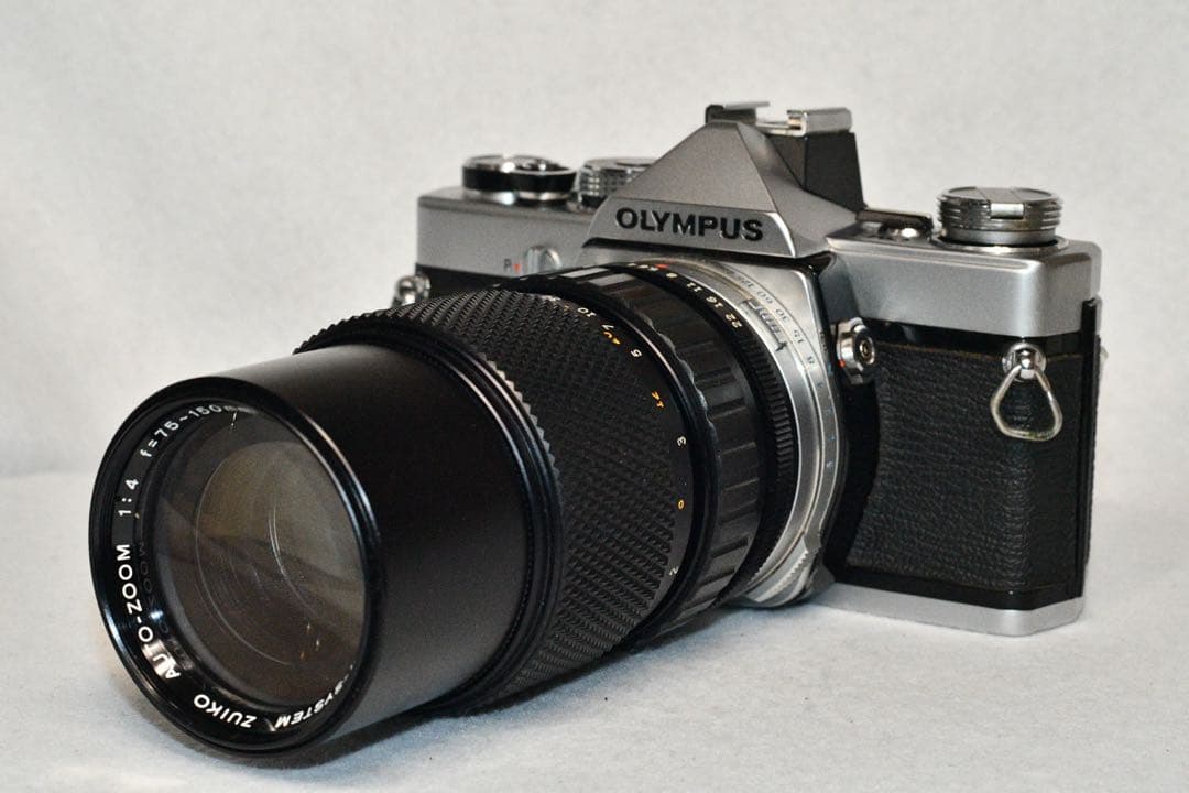 お値引き《動作品》OLYMPUS OM-1+中望遠ズームレンズ付きa404