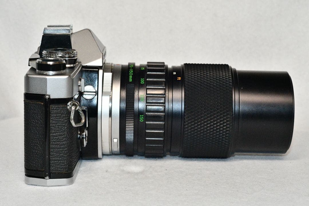 お値引き《動作品》OLYMPUS OM-1+中望遠ズームレンズ付きa404