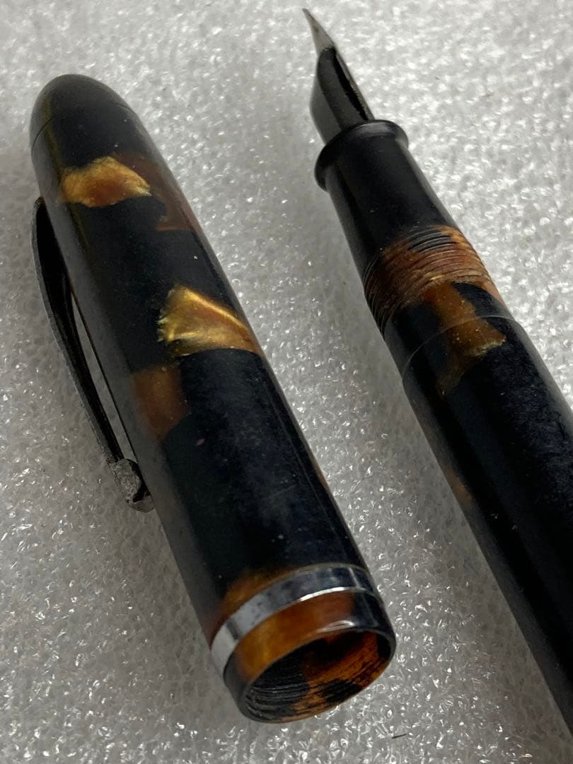 アンティーク レトロ 万年筆 WARRANTED KING IRIDIUM