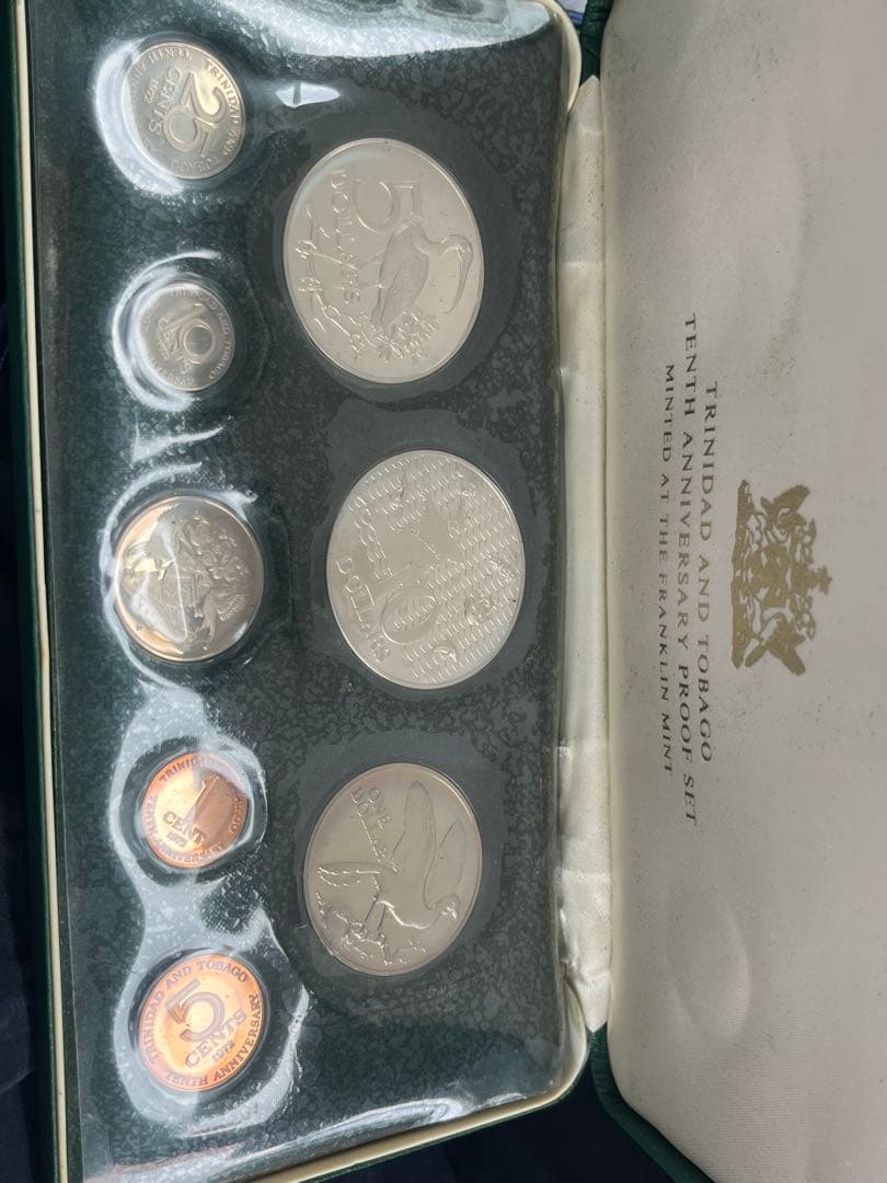 トリニダード・トバゴ 銀製セット