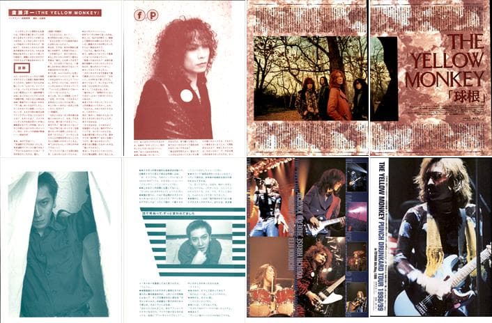 THE YELLOW MONKEY 雑誌 切り抜き 510P ★貴重！デビュー～