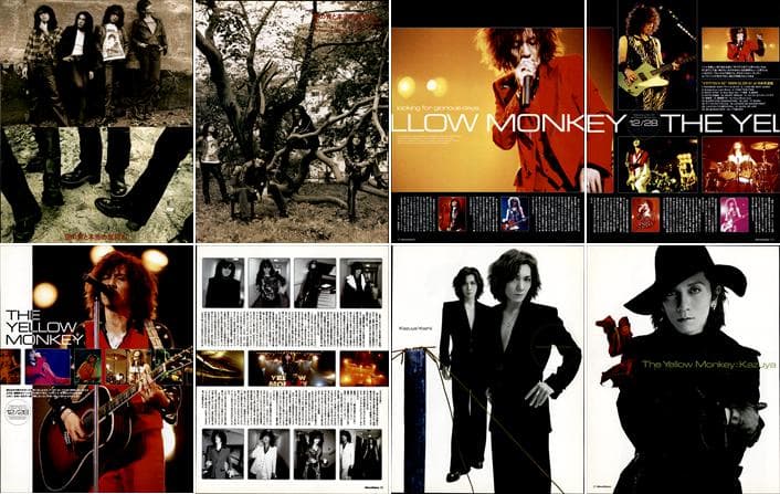 THE YELLOW MONKEY 雑誌 切り抜き 510P ★貴重！デビュー～