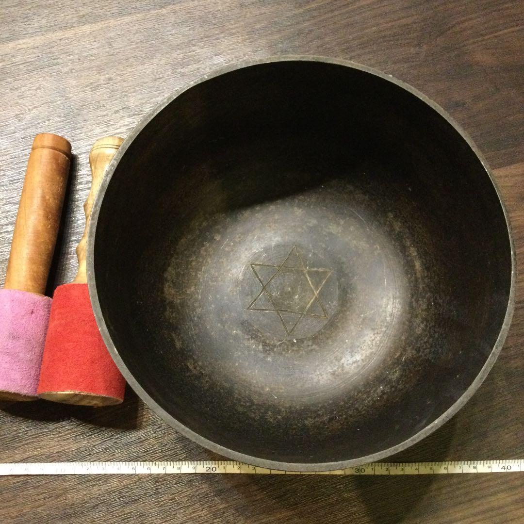 チベット産 シンギングボウル ネガティブマインド ブラックマジック避け用 4