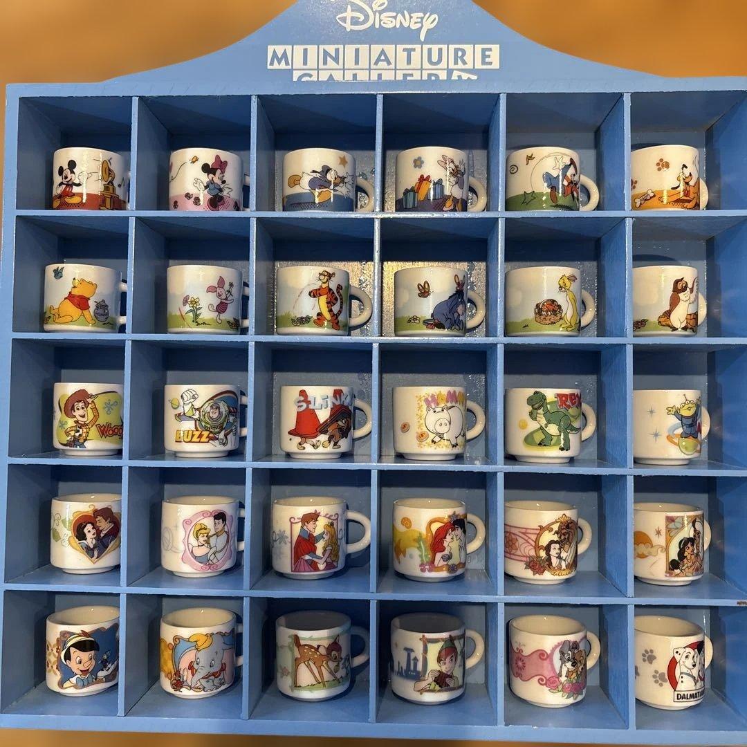 ディズニー ミニチュアマグカップ 30個セット