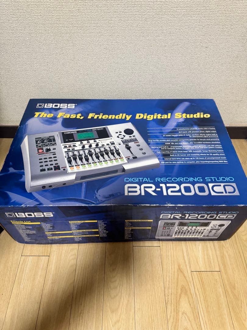 【電源確認済】マルチトラックレコーダー BOSS ボス BR-1200CD