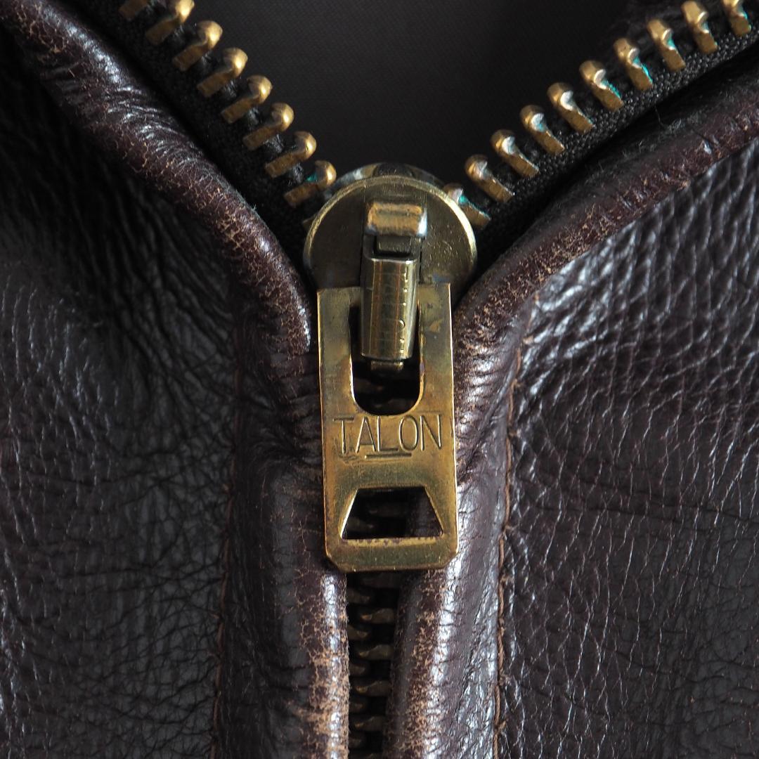 ショット　 Schott　36　トラッカージャケット　レザージャケット　赤茶