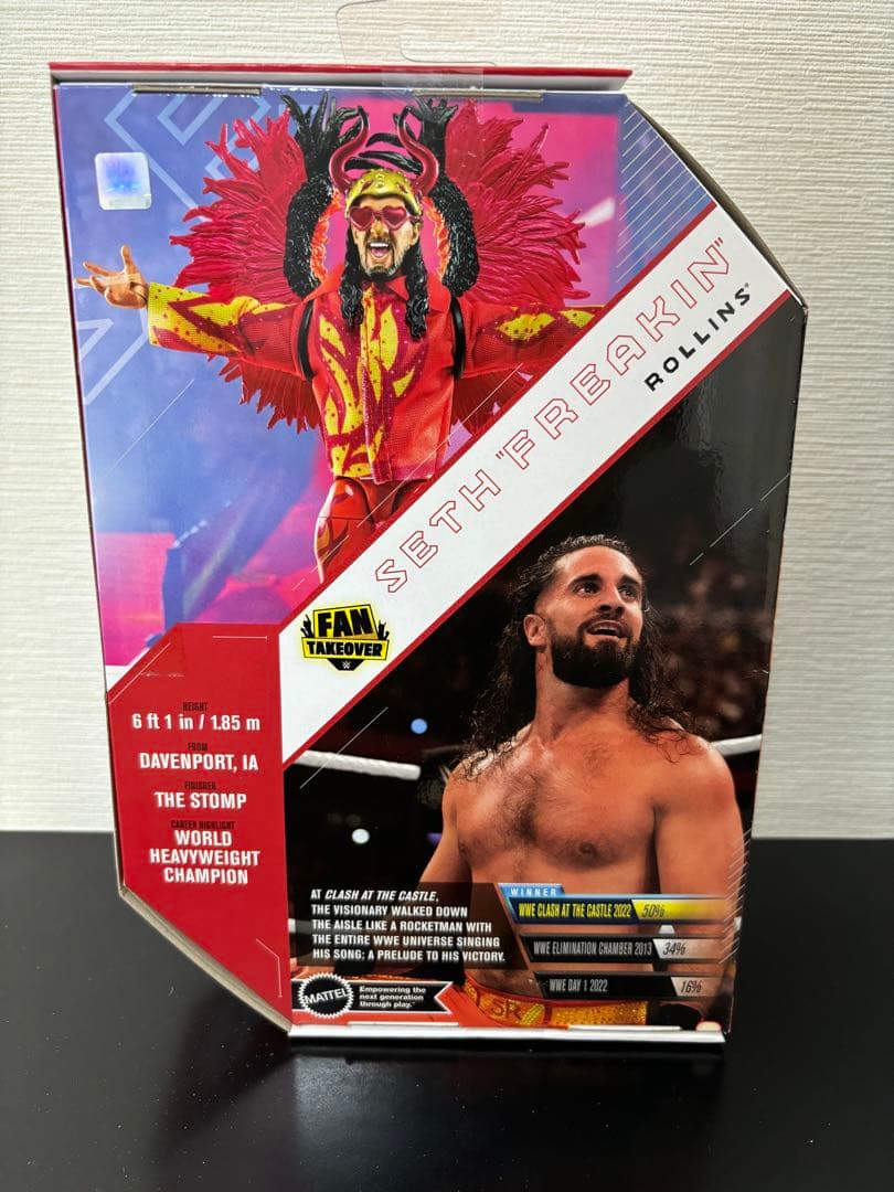 WWE Elite Ultimate Seth Rollins 新品未開封