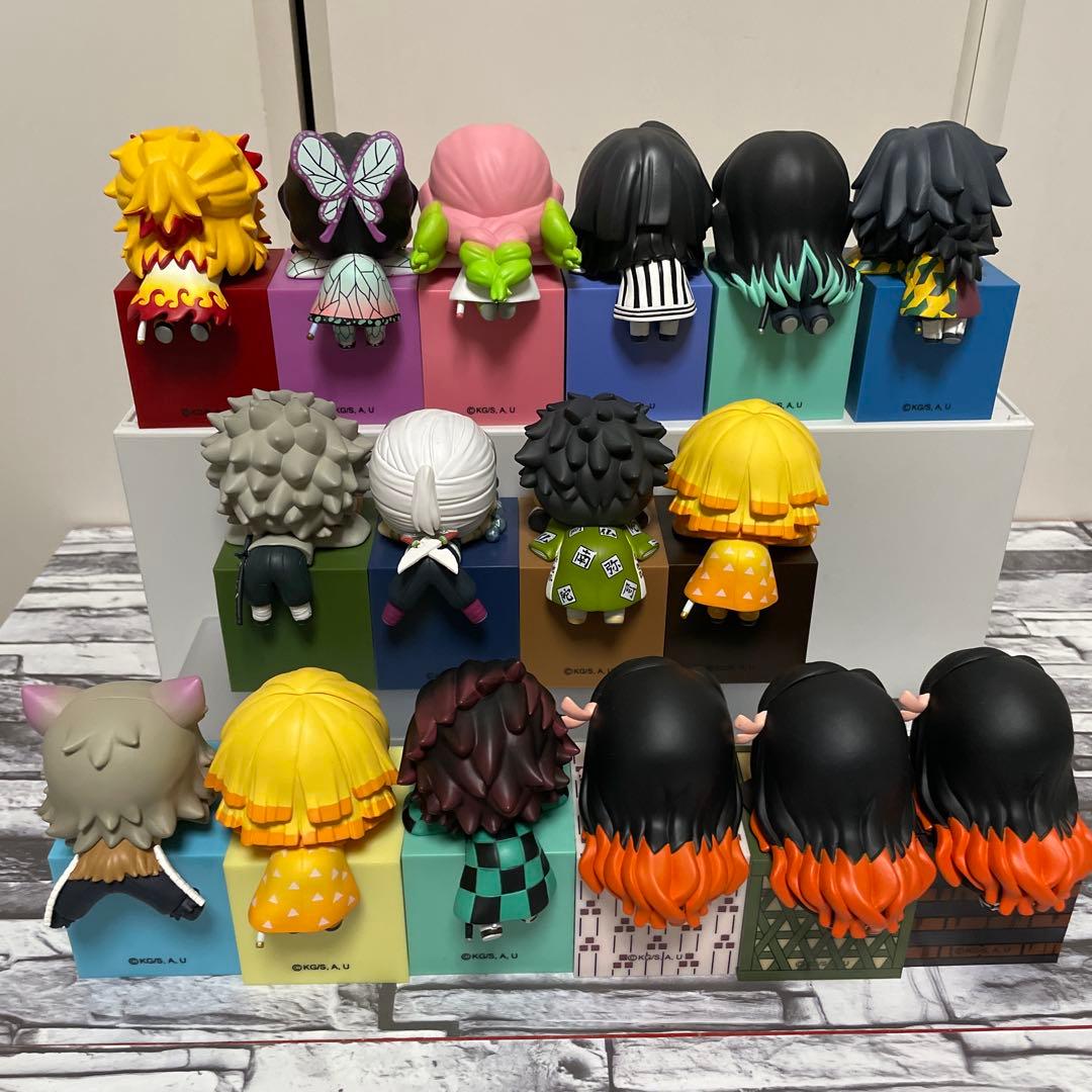 鬼滅の刃 ひっかけ　フィギュア 16体セット