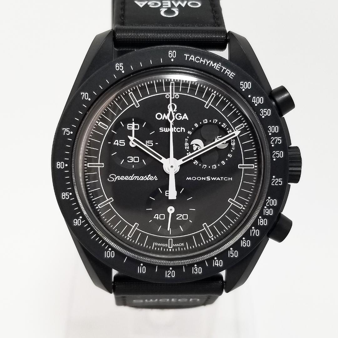 新品同様 スウォッチ × オメガ ミッショントゥザムーン SO33B700
