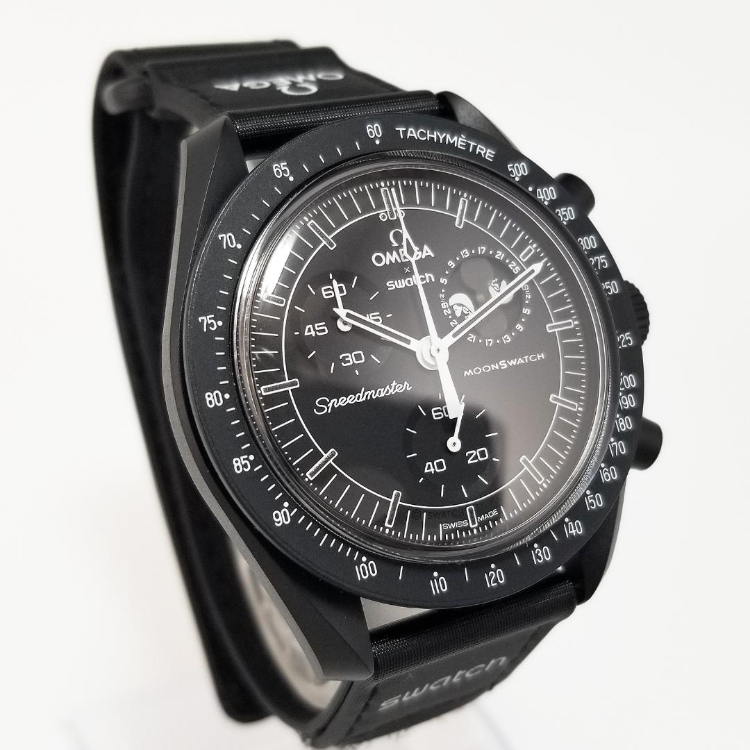 新品同様 スウォッチ × オメガ ミッショントゥザムーン SO33B700
