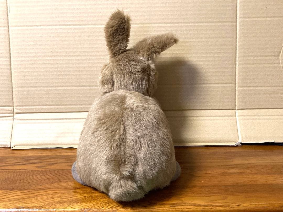 希少 80年代 ビンテージ 兎 ウサギ ぬいぐるみ 23cm レトロ 当時物
